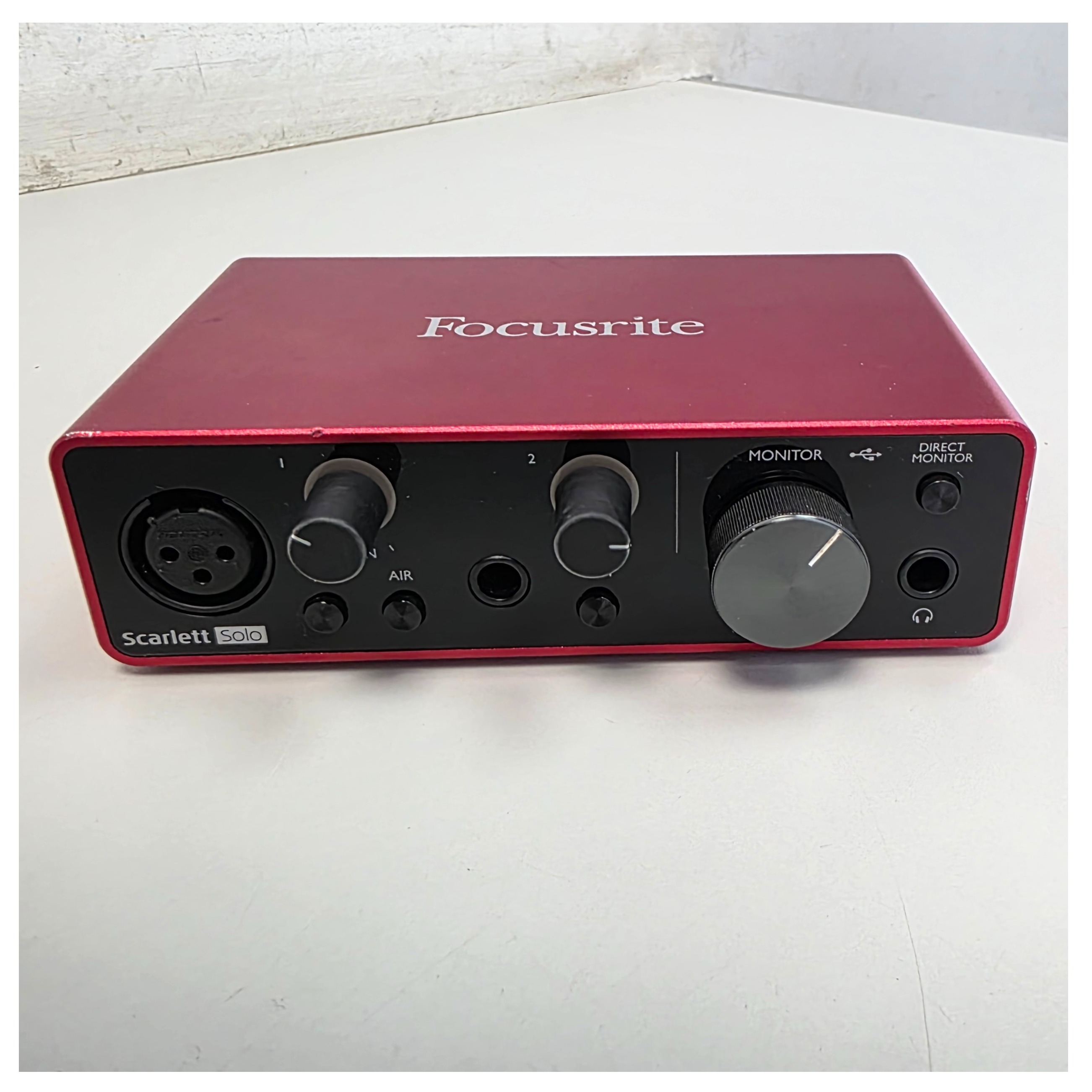 Pre-owned Focusrite Scarlett Solo 3rd Gen USB Audio Interface